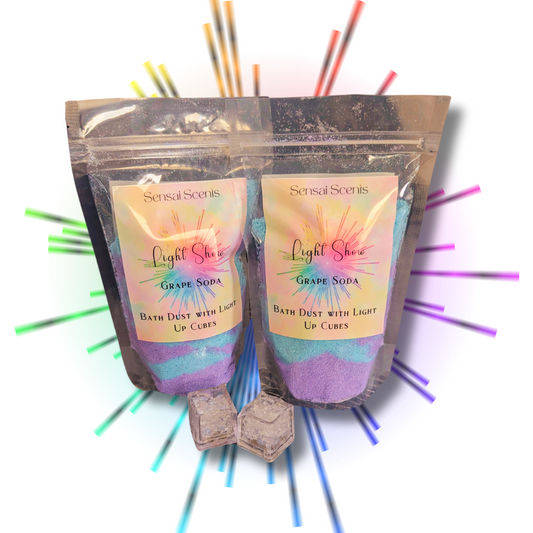 Wholesale Light Up Bath Dust